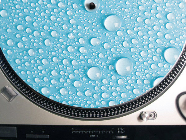 Waterdrops - slipmat tappetino DJ 33 giri