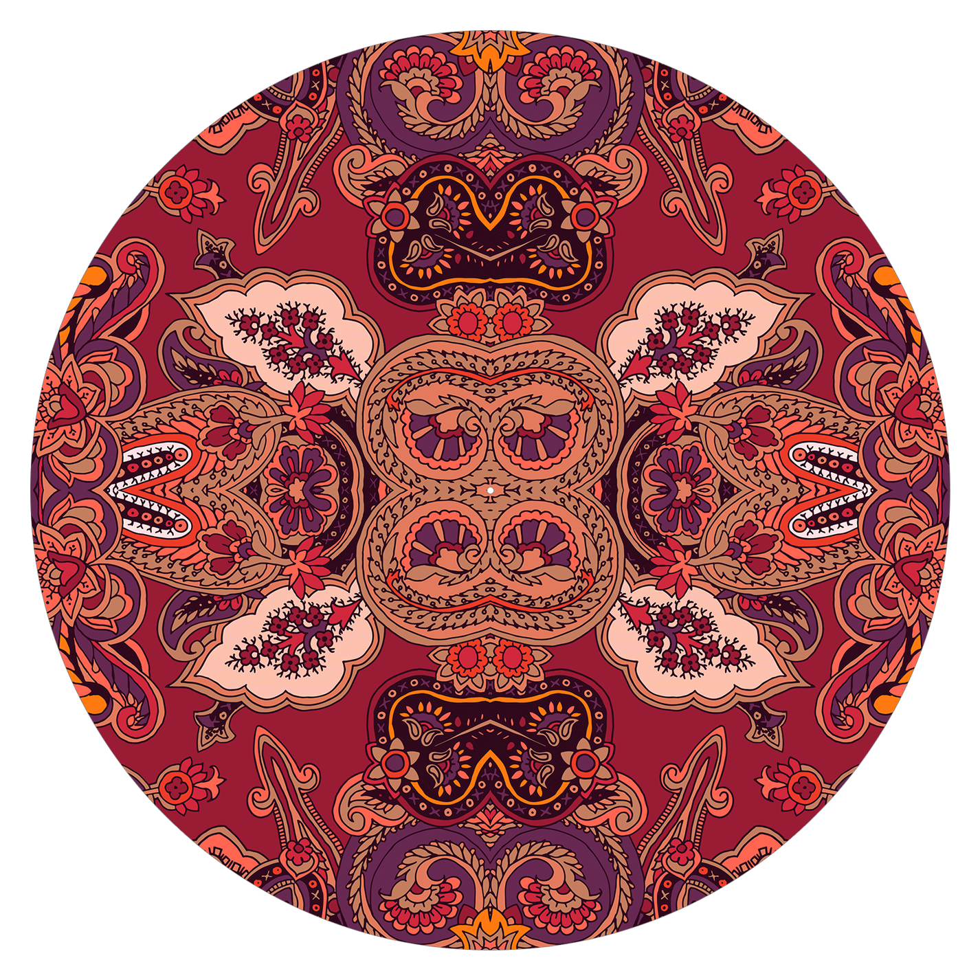 Kaleidoscope - slipmat tappetino DJ 33 giri