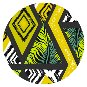 Tropical Vibes - slipmat tappetino DJ 33 giri