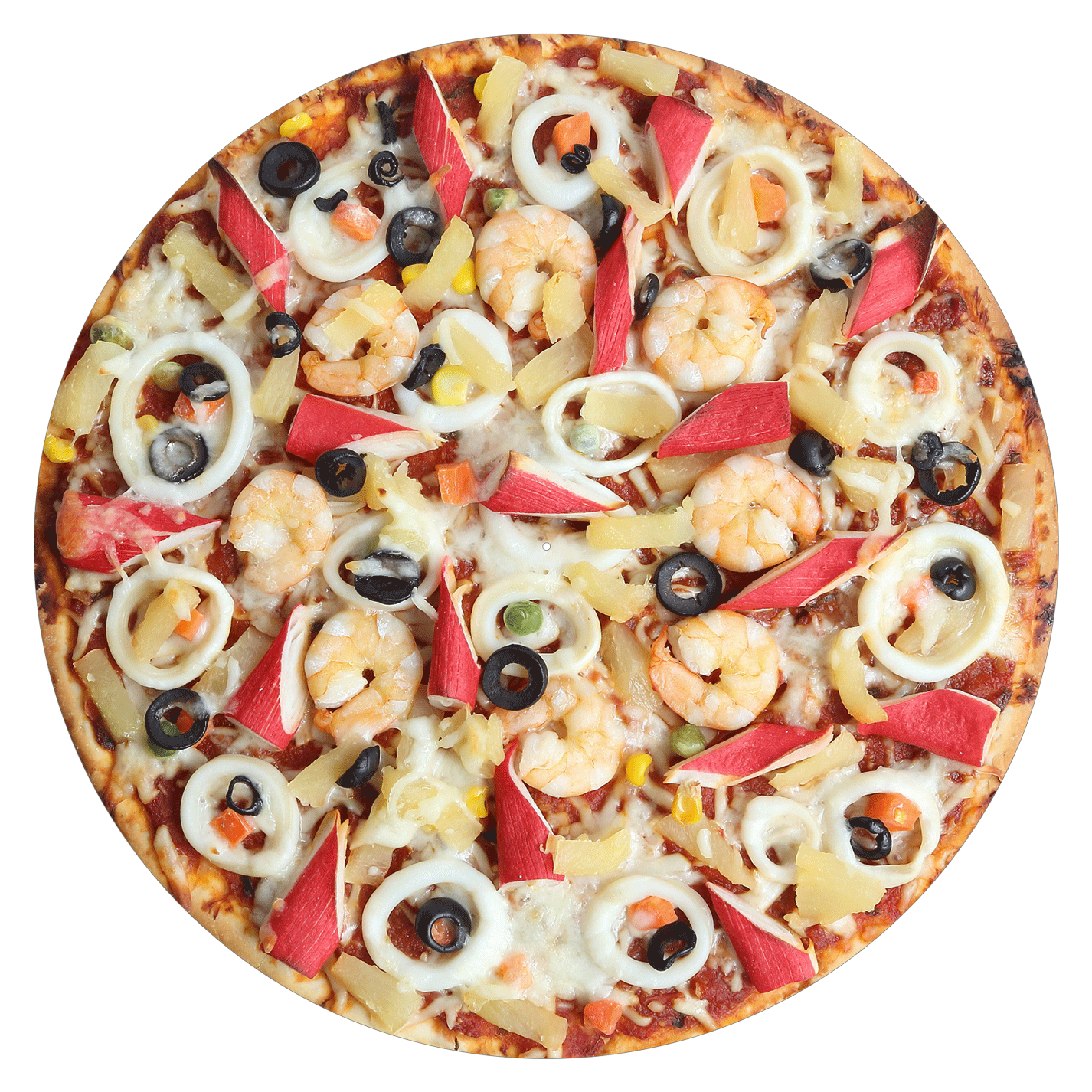 Seafood Pizza - slipmat tappetino DJ 33 giri