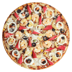 Seafood Pizza - slipmat tappetino DJ 33 giri