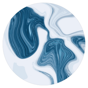 Liquify Blue - slipmat tappetino DJ 33 giri