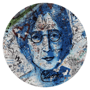 John Lennon - slipmat tappetino DJ 33 giri