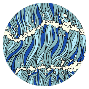 Manga Waves - slipmat tappetino DJ 33 giri