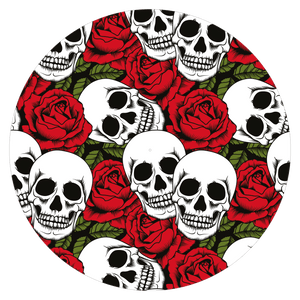 Skulls'n'Roses - slipmat tappetino DJ 33 giri