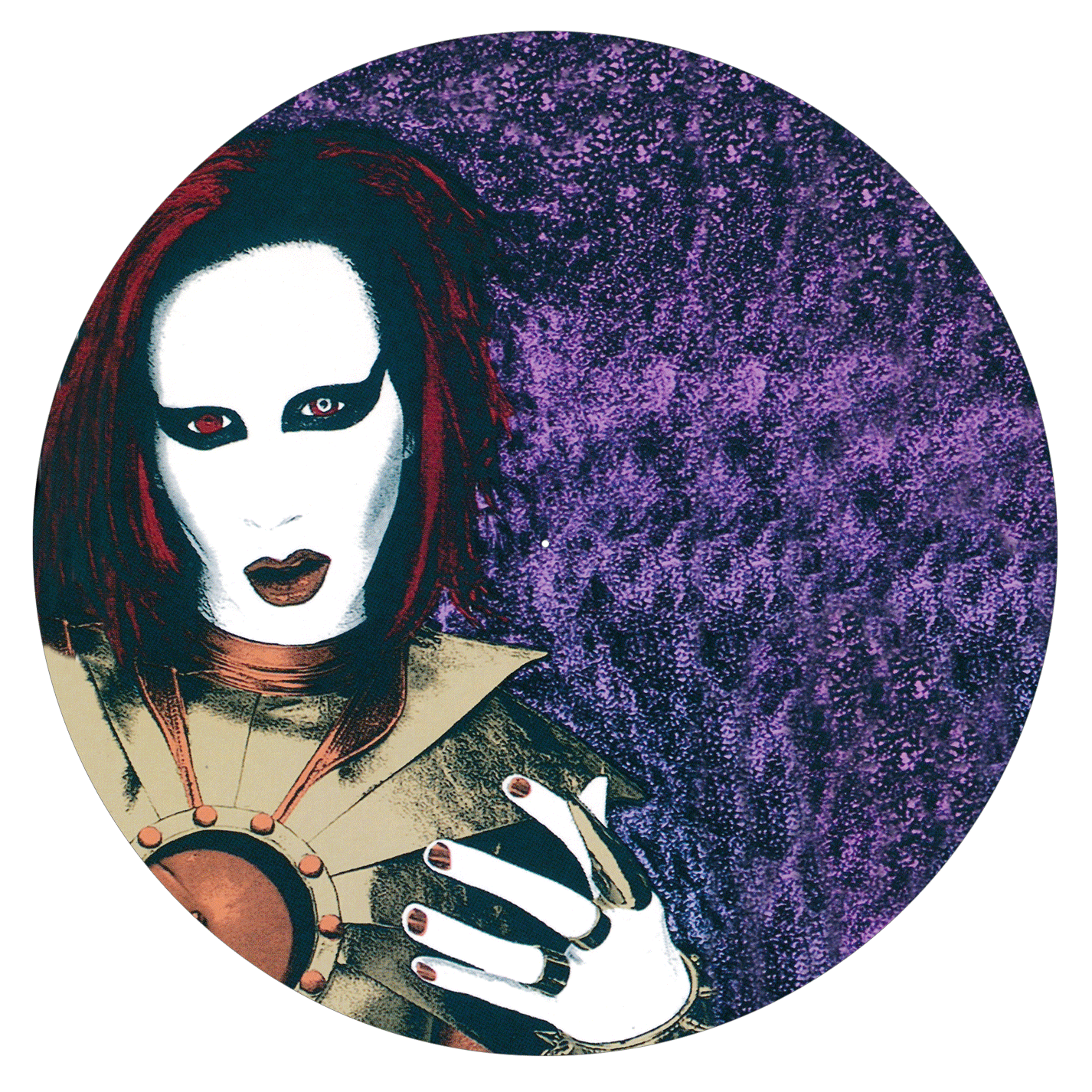 Marilyn Manson - slipmat tappetino DJ 33 giri