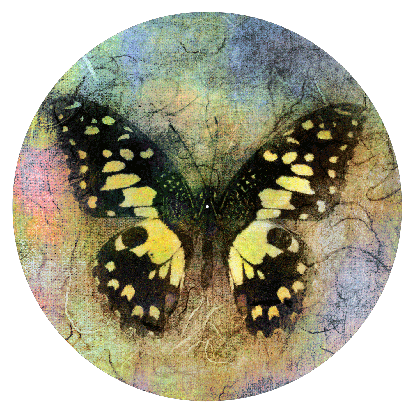 Butterfly - slipmat tappetino DJ 33 giri