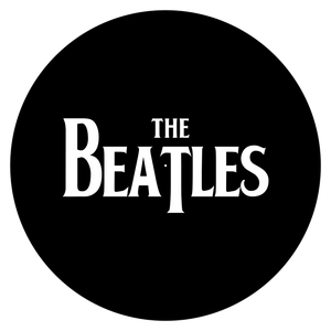The Beatles - black slipmat tappetino DJ 33 giri