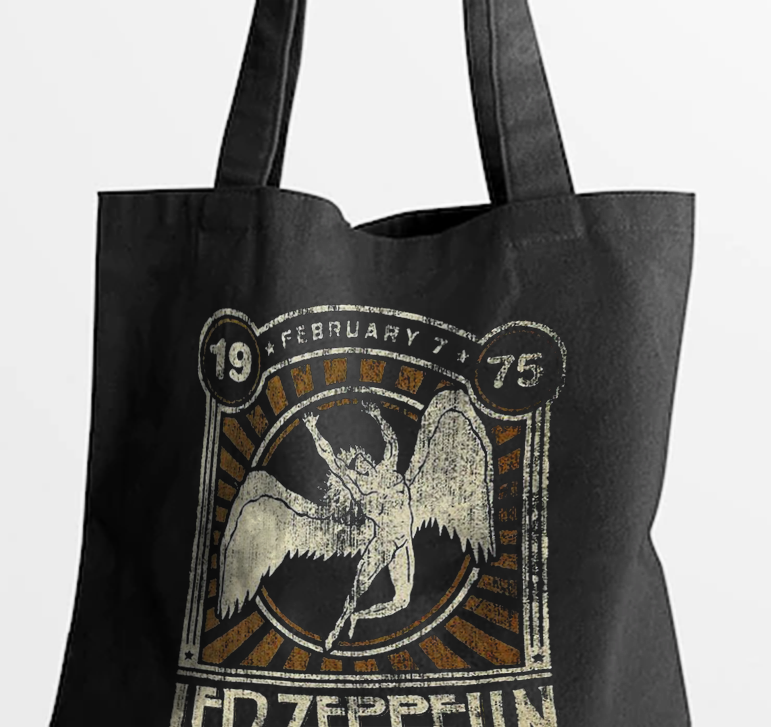 Tote Bag Led Zeppelin - borsa in tessuto