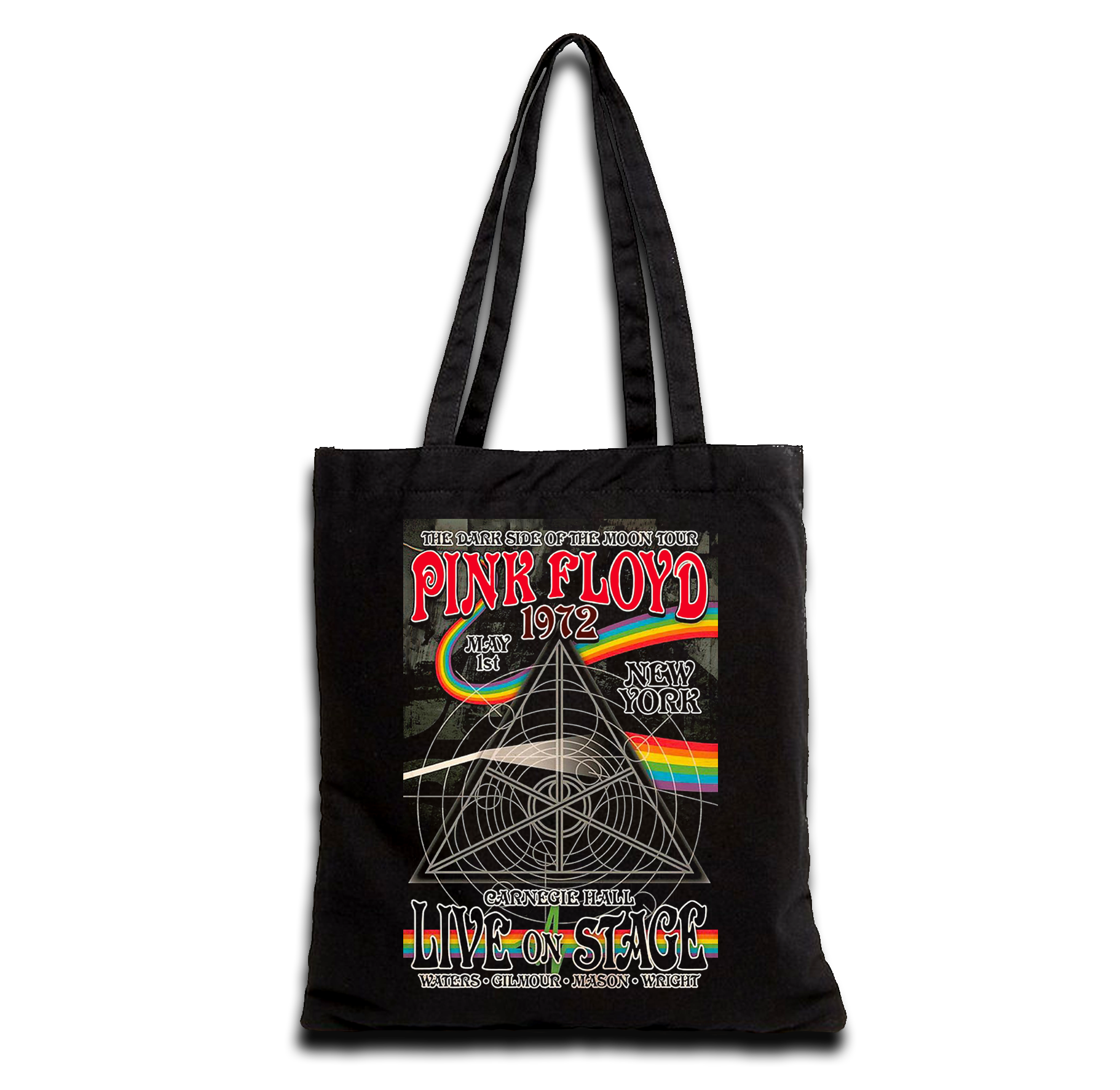 Tote Bag Pink Floyd Live on Stage - borsa in tessuto
