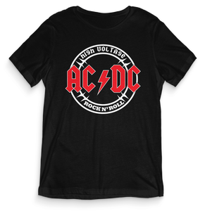 T-shirt Rock - AC DC High Voltage