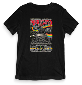 T-shirt Rock - Pink Floyd Live on Stage