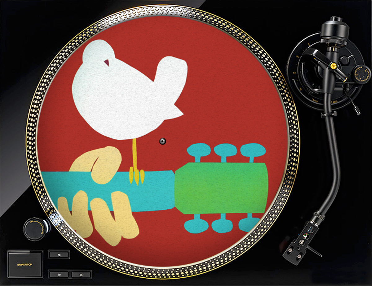 Woodstock - slipmat tappetino DJ 33 giri